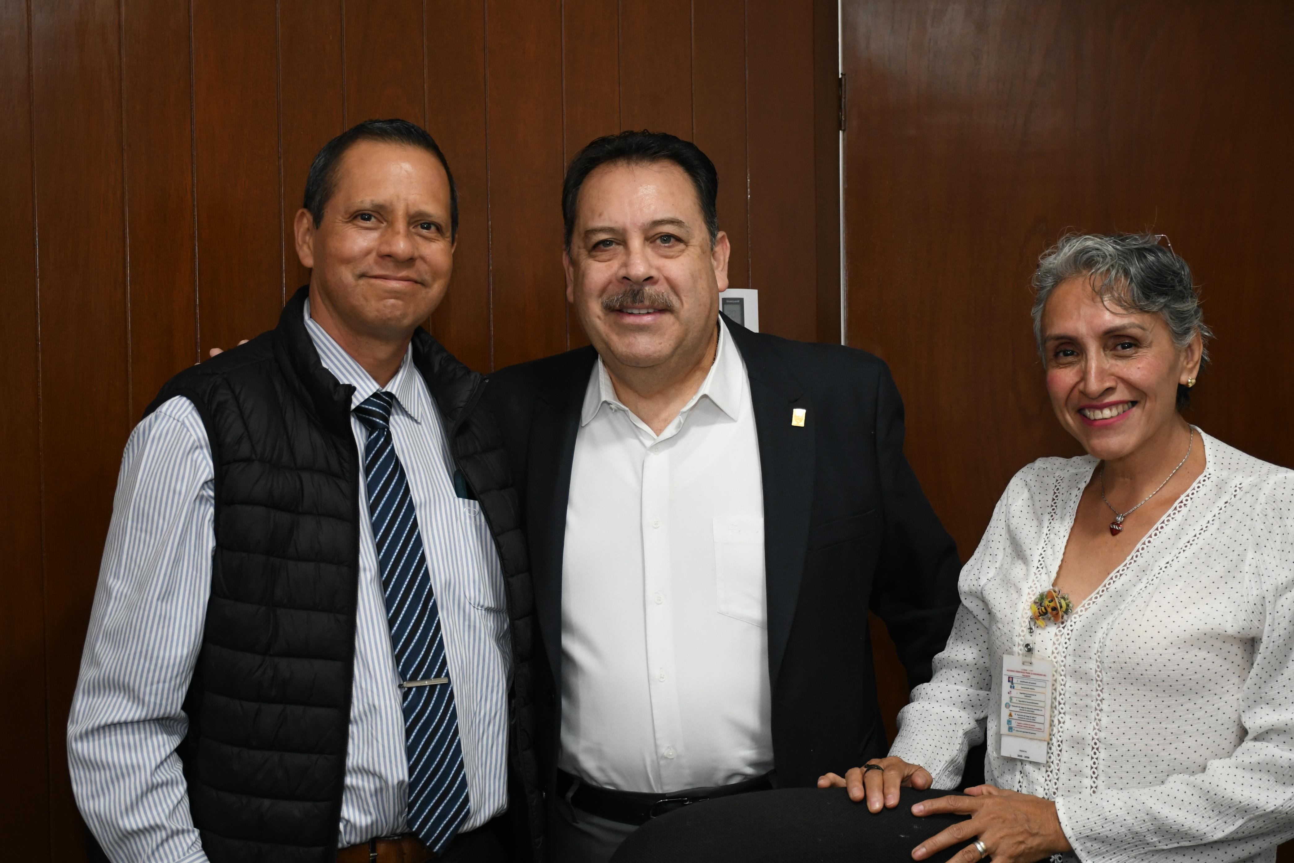 Visita compañeros de la Sección XXIX, San Luis Potosí